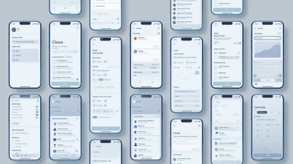 mobile wireframe